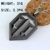 Chains World Of Tanks LOGO Necklace Men Chain Necklaces With Hip Hop Pendants