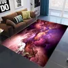Carpets Home Decor 3D Galaxy Space Stars Carpets Living Room Decoration Bedroom Parlor Tea Table Area Rug Mat Soft Flannel Large Rug R230720