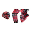 Bandanas 1 datorer Summer Sunscreen Mask Printed Neck Protector and Triangle Scarf Manlig kvinna