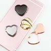 1pcs Metal Heart Mobile Phone Finger Ring Holder Telephone Support Accessories Magnetic Car Bracket Socket Stand mobile phones L230619