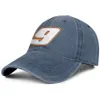 Chase Elliott # 9 Logo Berretto da baseball unisex in denim dotato di fantastici cappelli eleganti personalizzati 2018 Driver più popolare NASCAR 9 2019 Patri305K