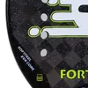 テニスラケットOptum Fortress 18Kカーボンファイバーラフな表面14ホールカバーバッグ付きビーチラケット230719