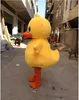 2023 Factory Sale Hot Big Yellow Guell gummi Duck Mascot Costume Cartoon Performing Costume Free Frakt