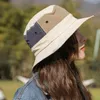 Bérets nordique Patchwork randonnée chapeau de pêcheur séchage rapide extérieur escalade Protection solaire casquette Portable