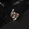 925 sterling silver ornaments retro Thai silver personality scorpion king male style ring fashion2063