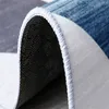 Dywany Nordic proste dywan marmurowy salon dywaniki domowe Owalne badanie sofa stolik kawowy mat