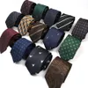 Ties Fashion 8 см шелковой мужской мужский галстук зеленый буйл jucquard Щеленый костюм мужчины деловая свадебная вечеринка Формальные галстуки подарки CRA266L