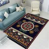 Teppiche Teppiche Persischer Vintage-Flanell-Teppich für Wohnzimmer, Schlafzimmer, rutschfeste Teppiche, Boho-Marokko-Ethno-Retro-Teppich, Bodenmatte R230720