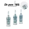 50Pcs Dr. Pen M8 Needle Cartridges Bayonet Cartridges 11 16 24 36 42 Pins Nano Needle MTS Micro Needling for Dermapen M8 Microneedling