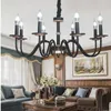 Chandeliers Bedroom RusticChandelier Lighting For Dining Room Lights Led Restaurant Nordic Style Industrial Ceiling Lamp Kitchen Hanging