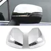 For Subaru XV Crosstrek 2013-2017 Car Accessories Sticker Side Rearview Mirror Cover Chrome Case Frame Exterior Decor289u