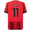 23 24 25AC S GIROUD PULISIC البالغة لكرة القدم Jersey 2023 2024 2025 REBIC THEO Reijnders Kessie de Ketelaere Rafa Leao Football Player Men Kids Kids uniformi 16-4xl