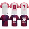 2023/24 LEIPZIGs voetbalshirt 2024 #20 XAVI WERNER OPENDA SESKO POULSEN uniform heren FORSBERG SIMAKAN OLMO ORBAN HAIDARA KLOSTERMANN voetbalshirt kinderkit