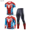 Trainingspakken voor heren Trainingspak voor heren Gym Fitness Tight Skin Compression Sport Suit Heren MMA Rashguard Body Building Fitness Hardlopen Sport Boksen Sets J230720