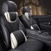 Sitzkissen Universal Auto Kopfstütze Nackenkissen MercedesBenz Maybach Design SKlasse Weiches, hautfreundliches Leder Taillenkissen Reisekissen x0720