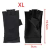 Wrist Support Women Men Gloves Fiber Spandex Half-finger For Running Daily Work