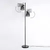 Floor Lamps Lamp Foot Switch 2 Heads Adjustable Bedroom El Bedside Coffee Shop E27 Simple Decorative Indoor Light