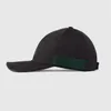 10A noir blanc toile rouge vert web casquette avec boîte sac à poussière mode femmes chapeau de soleil classique top qualité seau chapeau pour hommes 42688279z