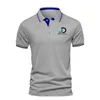 Mens Polos Summer Casual Slim Fit Quick Dry Short Sleeve Fashion Polo Shirt Designer Collar High Quality Top 230720