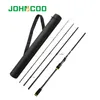 Spinning Rod with Case Light weight Rod Fast Action 5-20g Casting Fishing Carbon Travel 4 Sections Lure Rod Tube273E