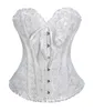 Женские формы женщин Сексуальные корсеты Bustiers Floral Curse Tops Shapewear Burlesque Vintage Corset Gothic Satin Lingere Corselet Overbust XS - 6xl 230719