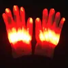 BRELONG Gants Lumineux Colorés 6 Modèles LED Gants Magiques Nouveauté Halloween Costume Fête Gants Décoratifs une Pair203e