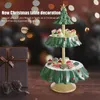 Borden P82D Snack Serveerstandaard Kerstboomvormen Kommen Standaards Dessert Fruit Voor Feestdecoraties