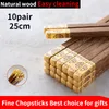 Chopsticks 10Pair Chinese Style Hushåll Köksbeteckna Stick Alloy Catering redskap Sushi Sticks Non-Slip