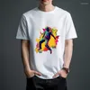 Men's T Shirts WSFEC S-4XL Men Summer 2023 Short Sleeve Fashion Printing Cotton Breathable Loose Sport Casual Tshirt Diy Custom Top