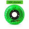 Inline Roller Skates Original SEBA 85A 90A Slalom Slide Flints Skating Wheel 52 104 208 Firestones Fire Stone Spark Inline Skates Wheel 76mm 80mm 8pc HKD230720