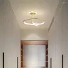 Kroonluchters Moderne Eenvoudige Toegang Gangpad Kroonluchter Lampen Voor Studie Slaapkamer Gang Zolder Trappen Decoratieve Verlichting Armaturen Binnenverlichting