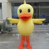 2017 direto da fábrica Fast Ship Rubber Duck Mascot Costume Big Yellow Duck Cartoon Costume Fantasy Party Dress of Adult children296M