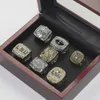 Ensemble de 7 bagues Louisiana University Alliance Ncaa Lsu Champion Ring