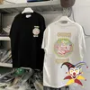 Mens Tshirts Casablanca Tshirt Hiphop Street kläder Kort ärm märkt 230720