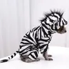 Vestuário para cachorro Macacão de inverno para animais de estimação Halloween Moletons confortáveis Fantasia de cosplay Jaqueta Vestir Roupas de flanela