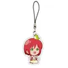 ニューカワイイアカガミno shirayuki-hime keychain shirayuki zenキーリング手作りの面白いジュエリーバッグ携帯電話アクセサリーl230619