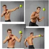 Stansbollar Boxning Snabbpuncher Reflex Ball Boxning Speed ​​Ball för Muay Thai MMA Fitness Training for Sports Professional Fitness Equipment HKD230720