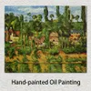 Modern Landscape Canvas Art the Chateau De Medan 1880 Paul Cezanne Painting Hand Painted High Quality