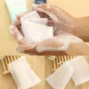 New10pcs lot double-layer soap Net non-toxic Soap Mesh bags handmade easy bubble mesh bag white color high quality A50285r