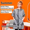 Coupe Cape Summer Pet Shop Uniforme Tablier Vêtements de travail imperméables et respirants Tablier d'esthéticienne anti-poussière Chien Chat Toilettage G0623 230719