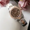 2023 Wysokiej jakości mody Watch Watch Mechanical Automatyczne 26 mm Diamentowe ramki szafirowe różowe damki zegarki ze zegarkami ze stali nierdzewnej Wristwatches 01