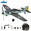 Aircraft Modle FW 190 RC Plane 2 4G 4Ch 402mm Wingpan One Key Aerobatic RTF Fighter Mini Warbird Airplane Toys Gifts 230719