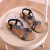 Sandalen Bohemien Stijl Vrouw Sandalen Zomer Mode Open Teen Antislip Platte Hak Strand Schoenen Chaussure Femme Plus Size 43 230719