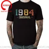 Мужские футболки с лимированным выпуском Classic в 1984 году футболка Men Men Streetwear Made Original Burity Year Tops Tees