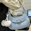 Torby wieczorowe Y2K Vintage Bag dziewczęta moda gwiazda pod pachami torbą na ramię retro nit crossbody torebka marka designerka torebki bagutte torebki 230719