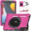 SUCKSUST 3IN1 TABLET PC -fodral för iPad 10: e 10.9 10.2 Pro 11 Air 2 9.7 10.5 Air 4 5 mini 6 Samsung Tab A7 Lite T220 T500 P610 T870 Hybrid Kickstand Cover med band