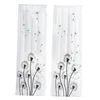 Curtain 2 Pieces Tulle Curtains Gauze For Farmhouse Home Sliding Glass Door