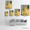 Abstract Figurative Canvas Art the House with Cracked Walls Paul Cezanne Painting Hand Painted Modern Wall Decor