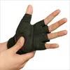 Велосипедные перчатки летние мужчины с половиной пальчик против Sply Outdoor Sport Cycling Glove Palm Pu Ather Bracer Tactical Fitnes