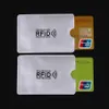 Безопасные RFID -блокирующие рукава алюминиевая фольга Магнитная идентификация IC Держатель хранения кредитных карт Упаковочная сумка против кражи NFC Shiteling Protector236H